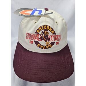 New w/ Tags Arizona State Rose Bowl Hat ASU Cap Made in Los Angeles USA 🇺🇸
